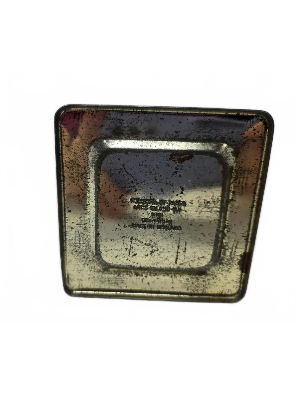 Vintage Daher Asian Style Metal Tea Tin Canister